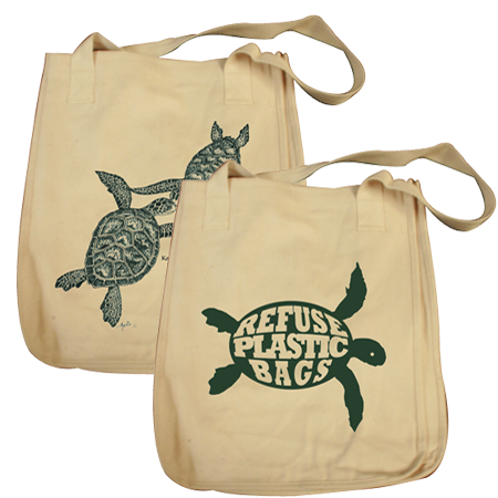 Turtles Embrace Totebag - Main Image