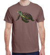 Sea Turtle Heavyweight T-Shirt on Tan