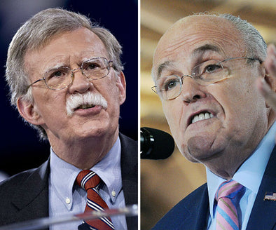 Bolton and Giuliani Took Money to Push for War with Iran