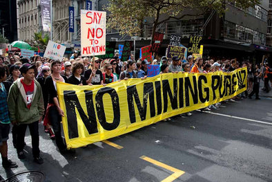 Native Peoples Defend  their Land Against Mining