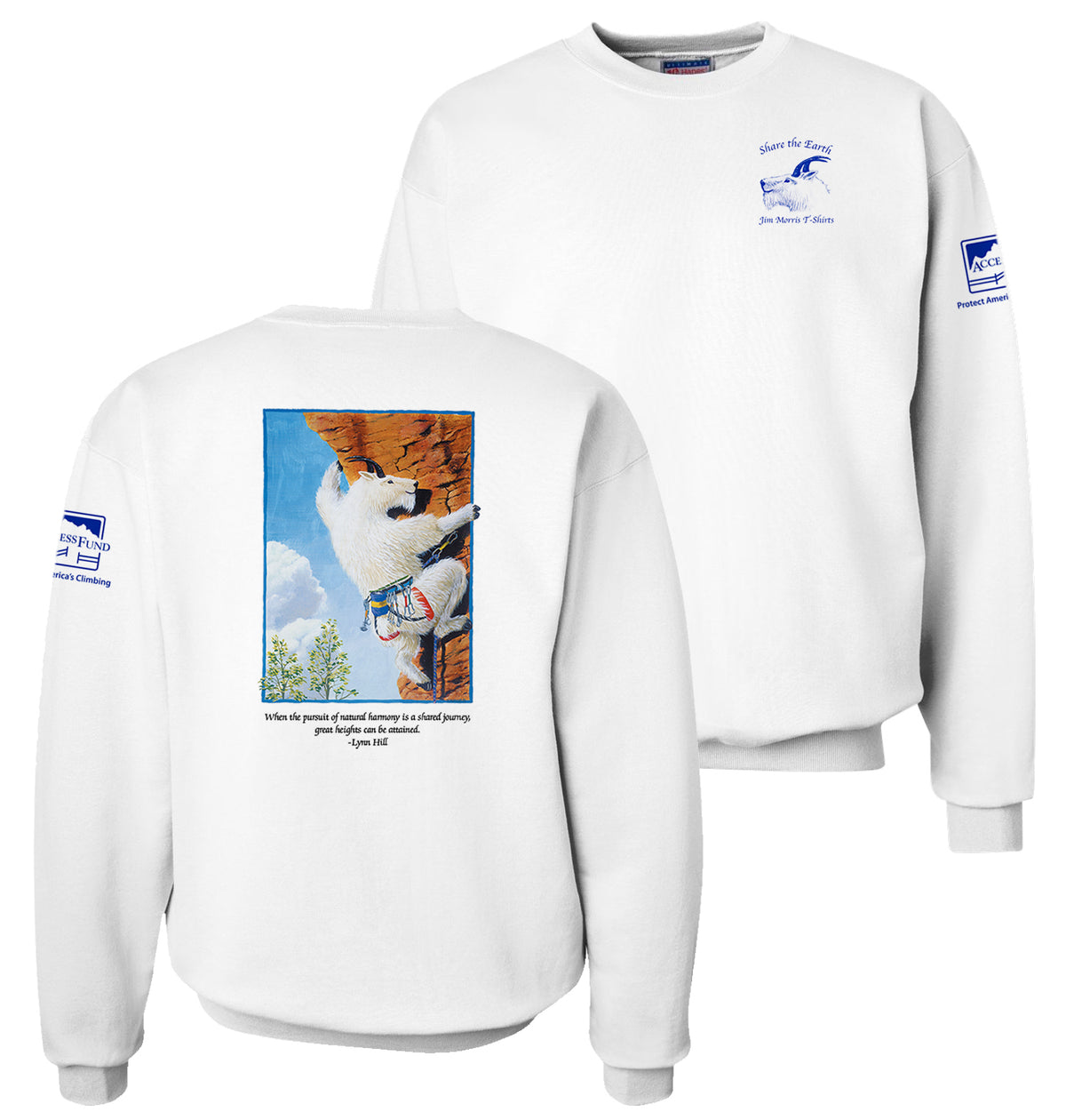 Climbing Goat - Access Fund Collaboration