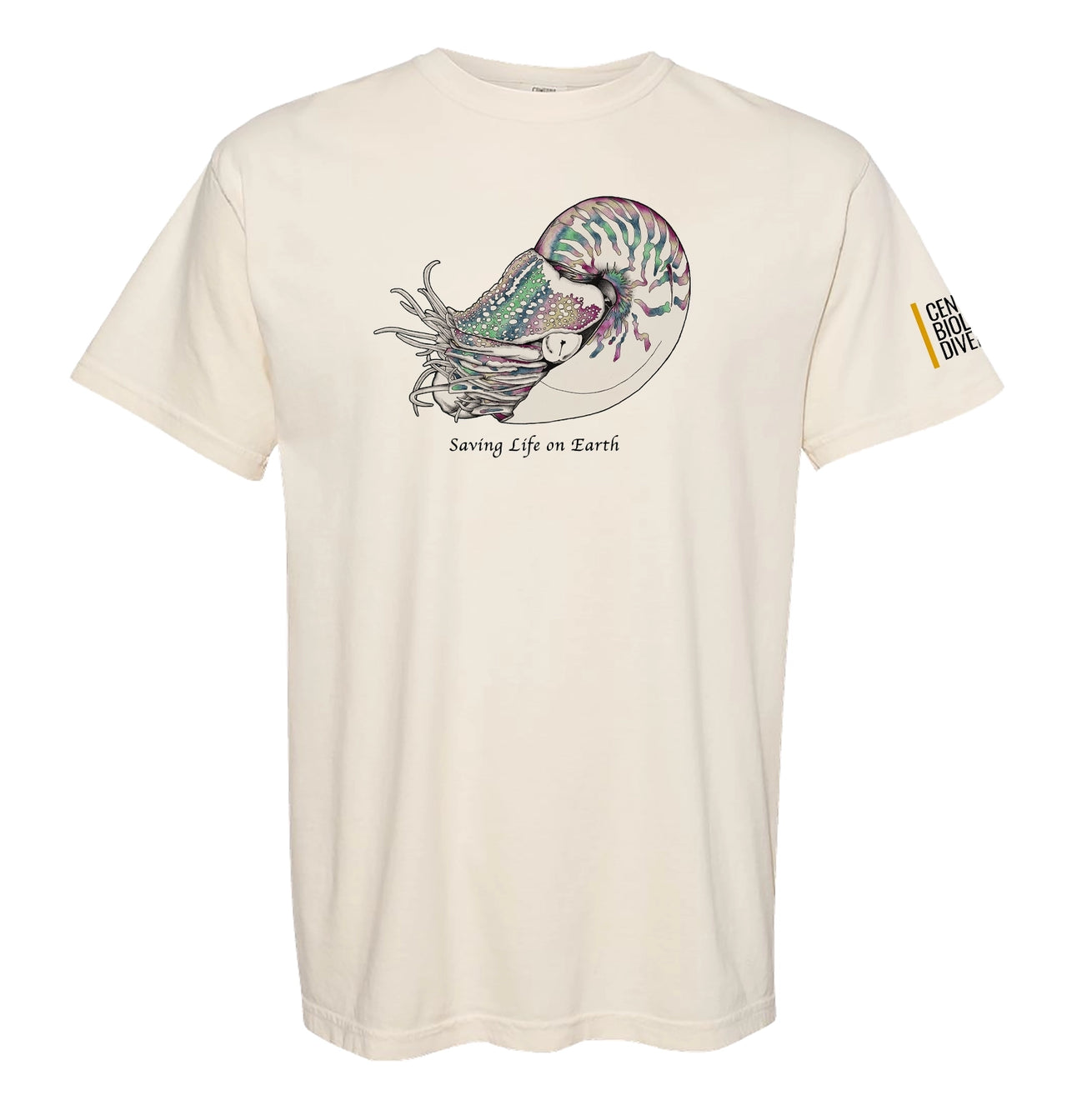 Nautilus T-Shirt - Center for Biological Diversity Fundraiser