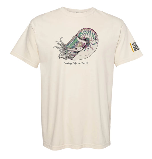Nautilus T-Shirt - Center for Biological Diversity Fundraiser