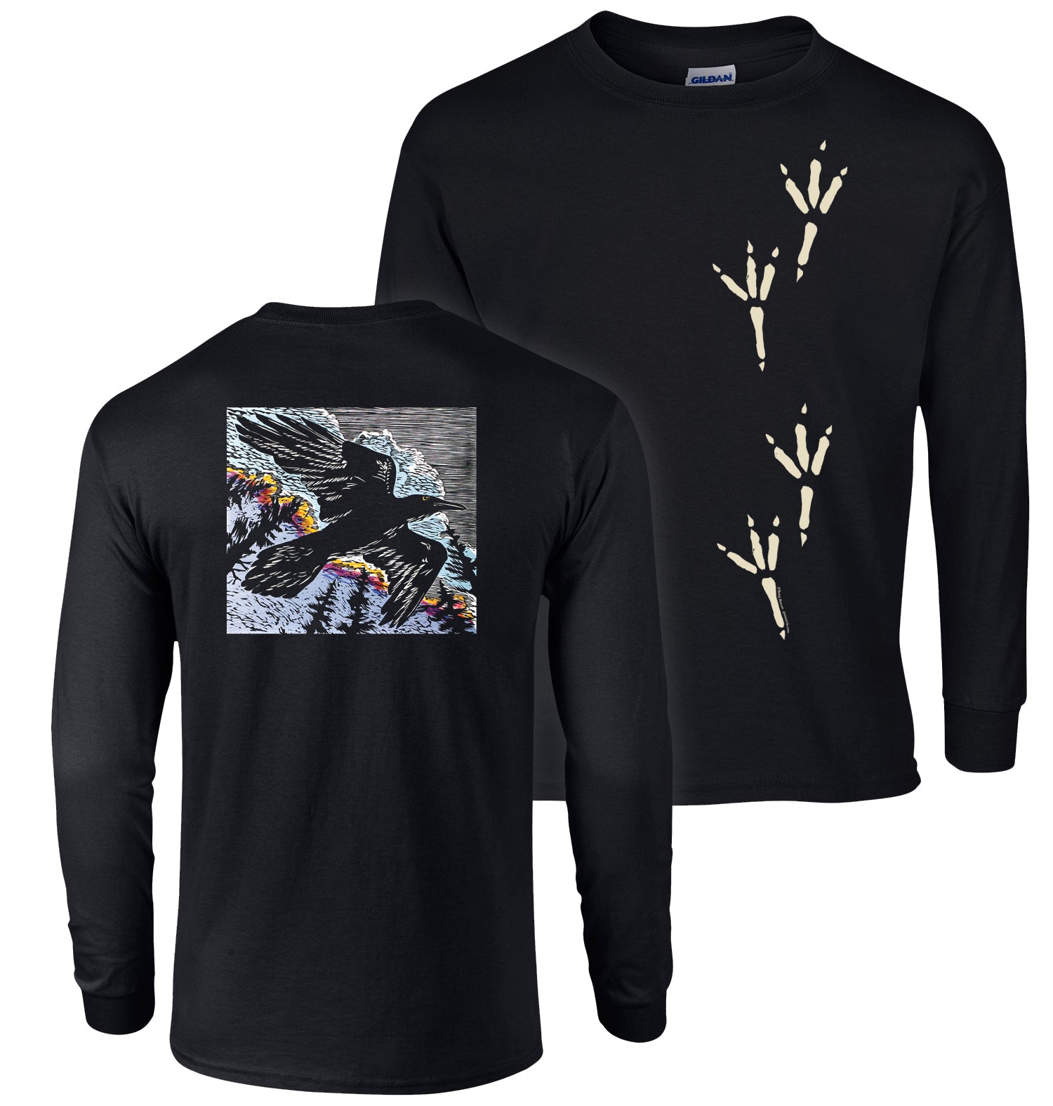 新品未開封 限定The Ravens Tシャツ XL straight up Raven T-Shirt with tracks