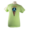 I Scream design on Men's Heavyweight t-shirt in Avocado