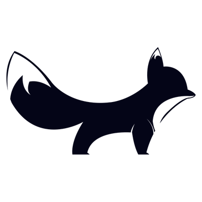 Detail of Foxy design, featuring a cute stylized fox