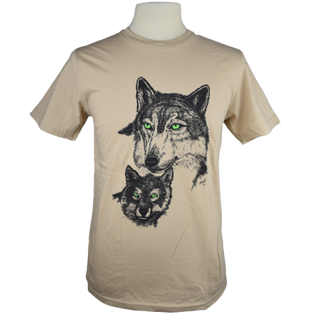 Green Eyed Wolf