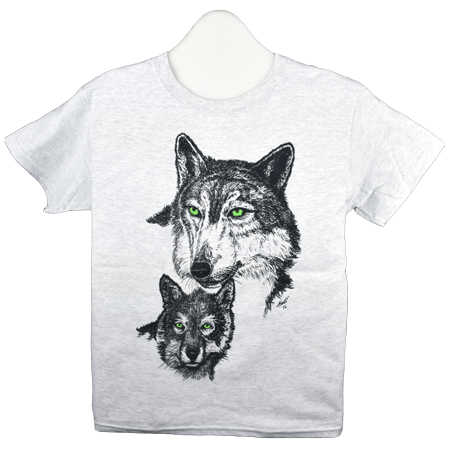 Green Eyed Wolf
